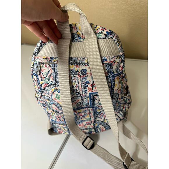 Kipling medium to small backpack purse floral, 13x8x6, for both girls & women - Picture 5 of 16